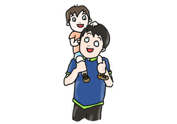 have a timeのイラスト